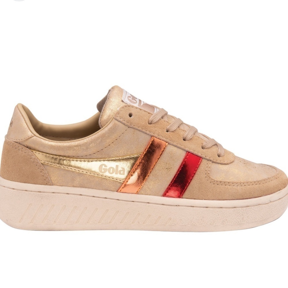 Gola Grand women Sz 6 Slam Sneakers walking preppy sporty athleisure casual
